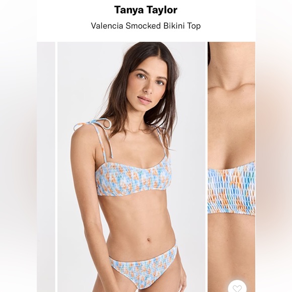 Tanya Taylor Valencia Bikini Set - Picture 1 of 4